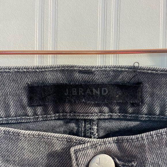 J Brand Women's Black Denim Jeans Sz 29 Raw Hem - Picture 4 of 7